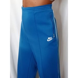 Vintage 80s Nike Blue Track Pants